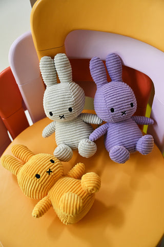 Miffy Pastel Colours  Corduroy Teddies